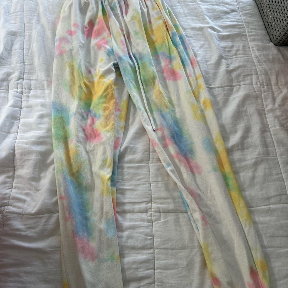 Colorful Tie-Dye Lounge Pant set